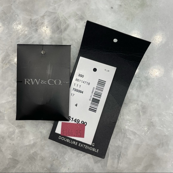 RW&CO, Brown, Blazer, One Button, Size 4 - Picture 6 of 6